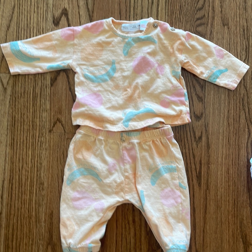 Zara baby matching set shirt & pants